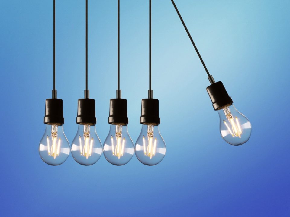 An entrepreneurial mindset can bring a whole line of light bulbs of great ideas